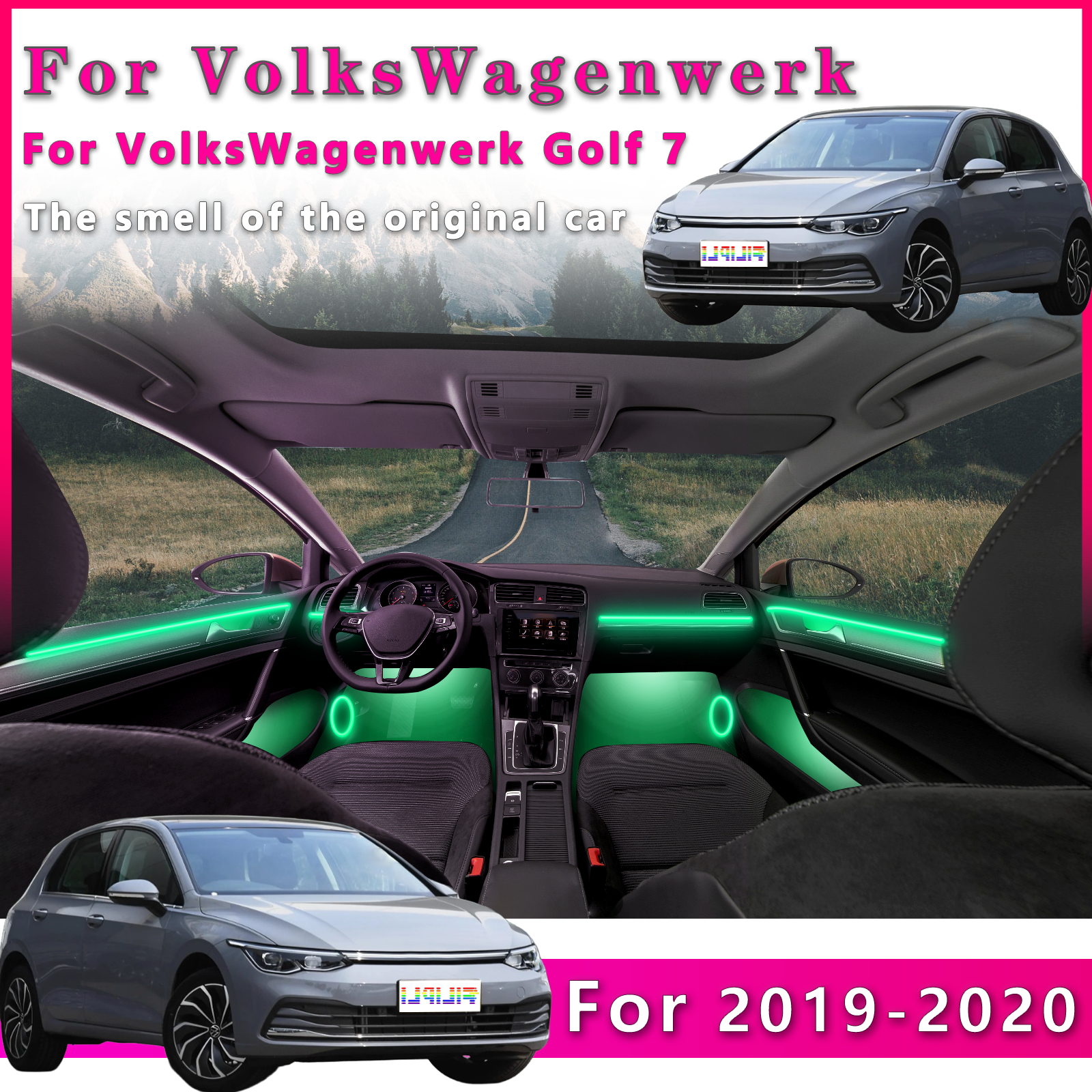 Interior Design Apps - For VW Golf 7 2019-2020 Brilliant