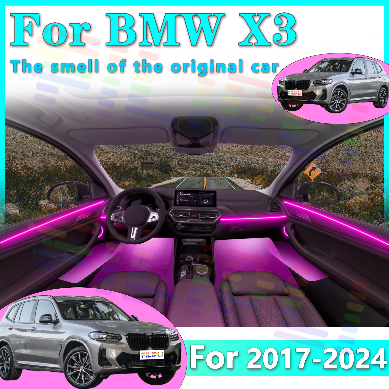 Interior Design Apps - For BMW X3 G01 Elite Stealth