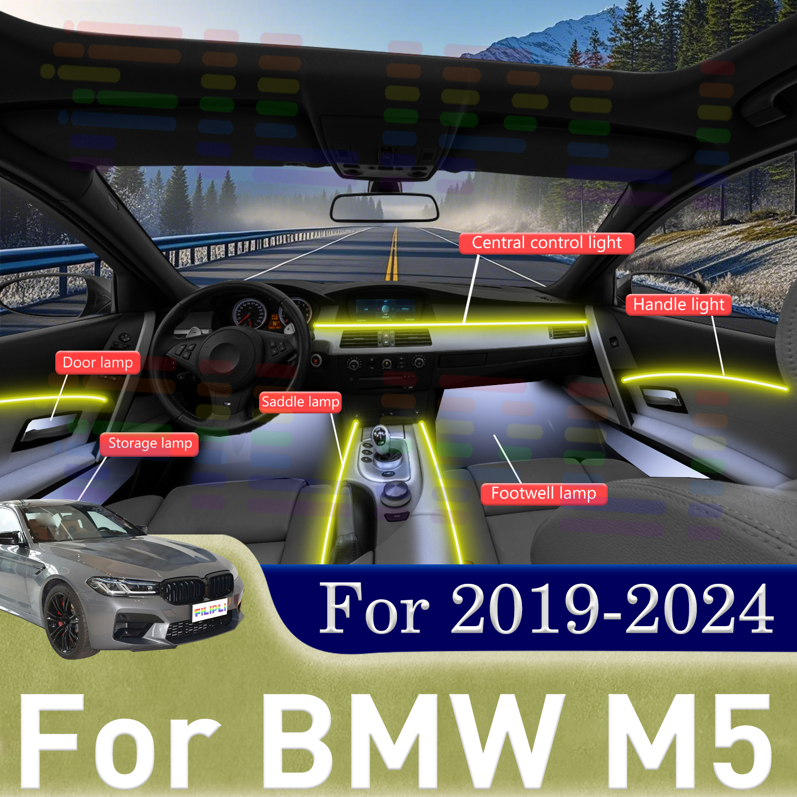Interior Design Apps - For BMW M5 F90 F91 Premium