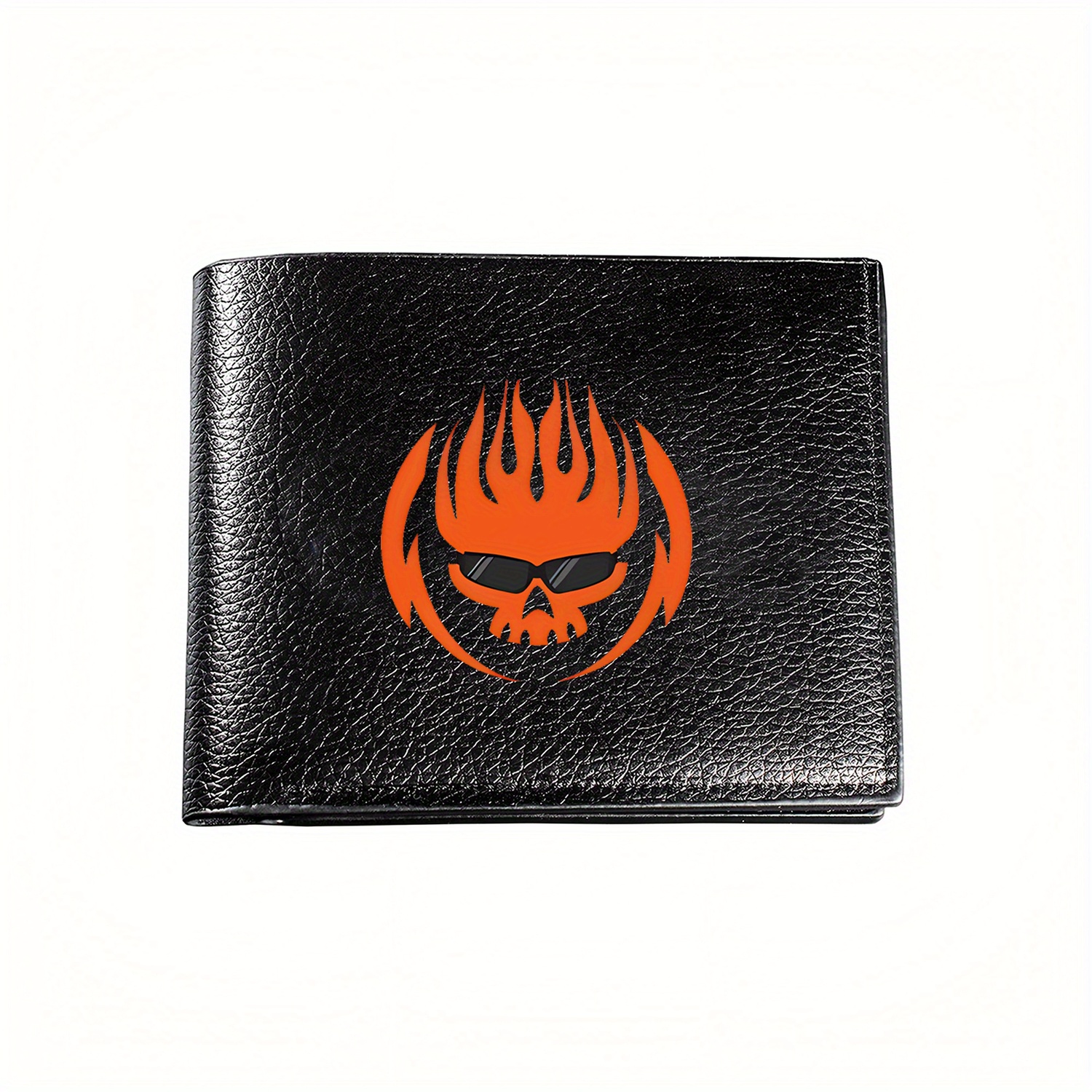 Interior Design Graphic Standards - Fiery Skull Sunglasses Design Wallet Business