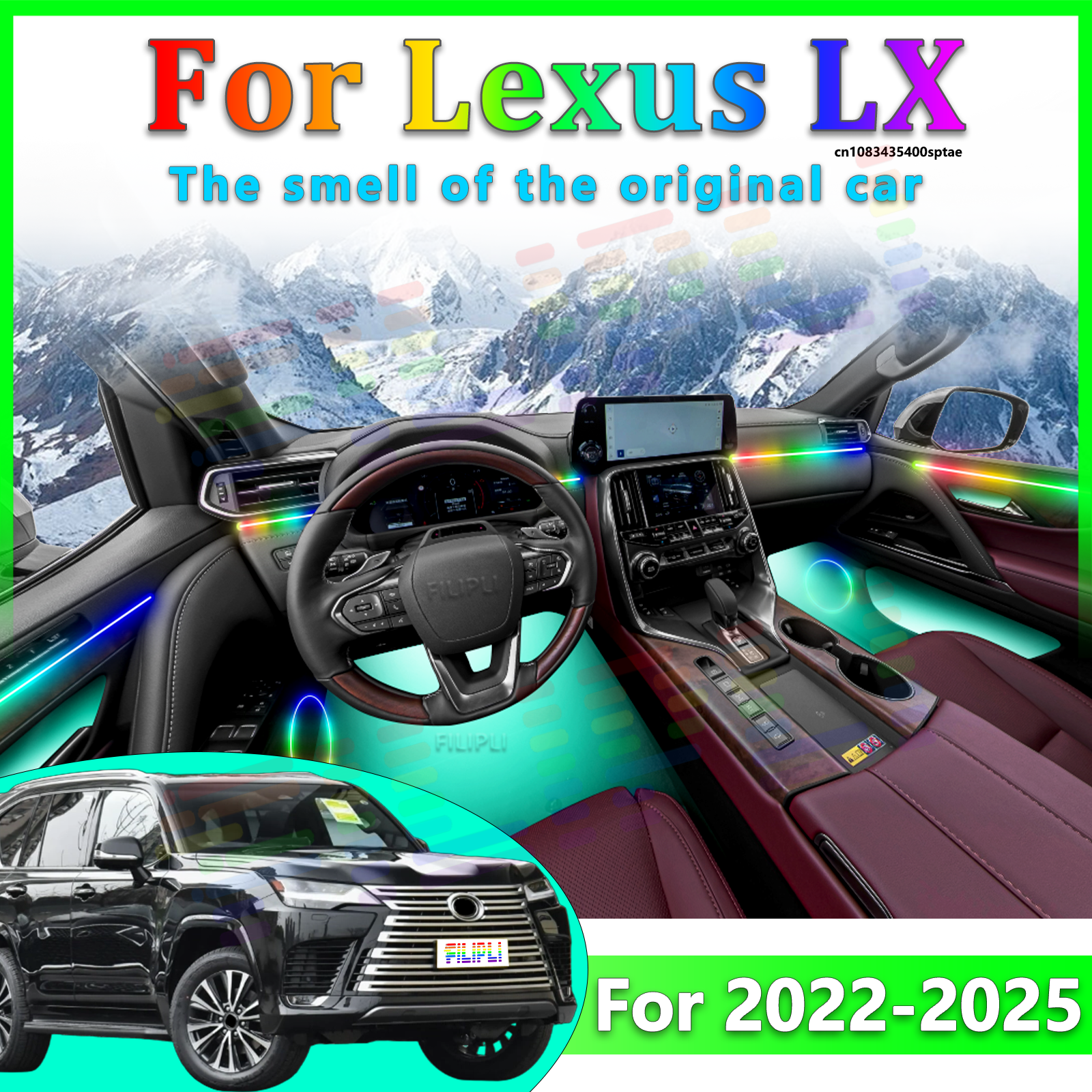 Interior Design Apps - For Lexus LX/LXL 2022-2026 Premium Automotive