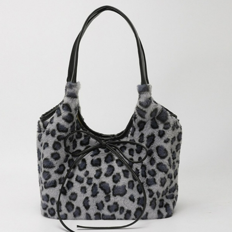 Interior Design Korean Style - Fashionable Furry Tote Bag Women Korean