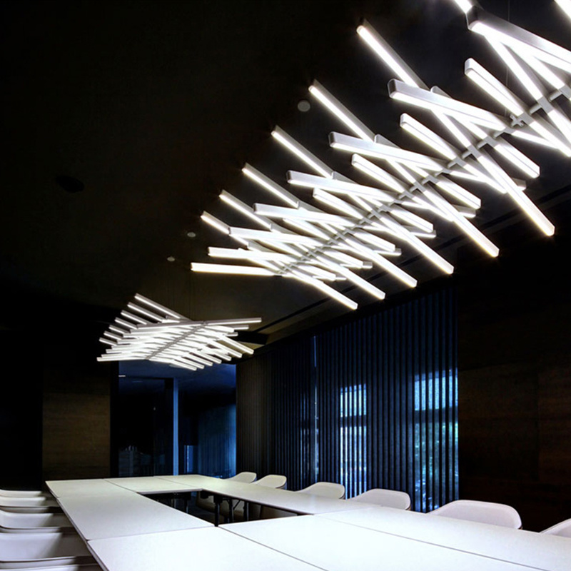 Fishbone Chandelier Nordic LED - Interior Design Meeting Room のレビューと価格