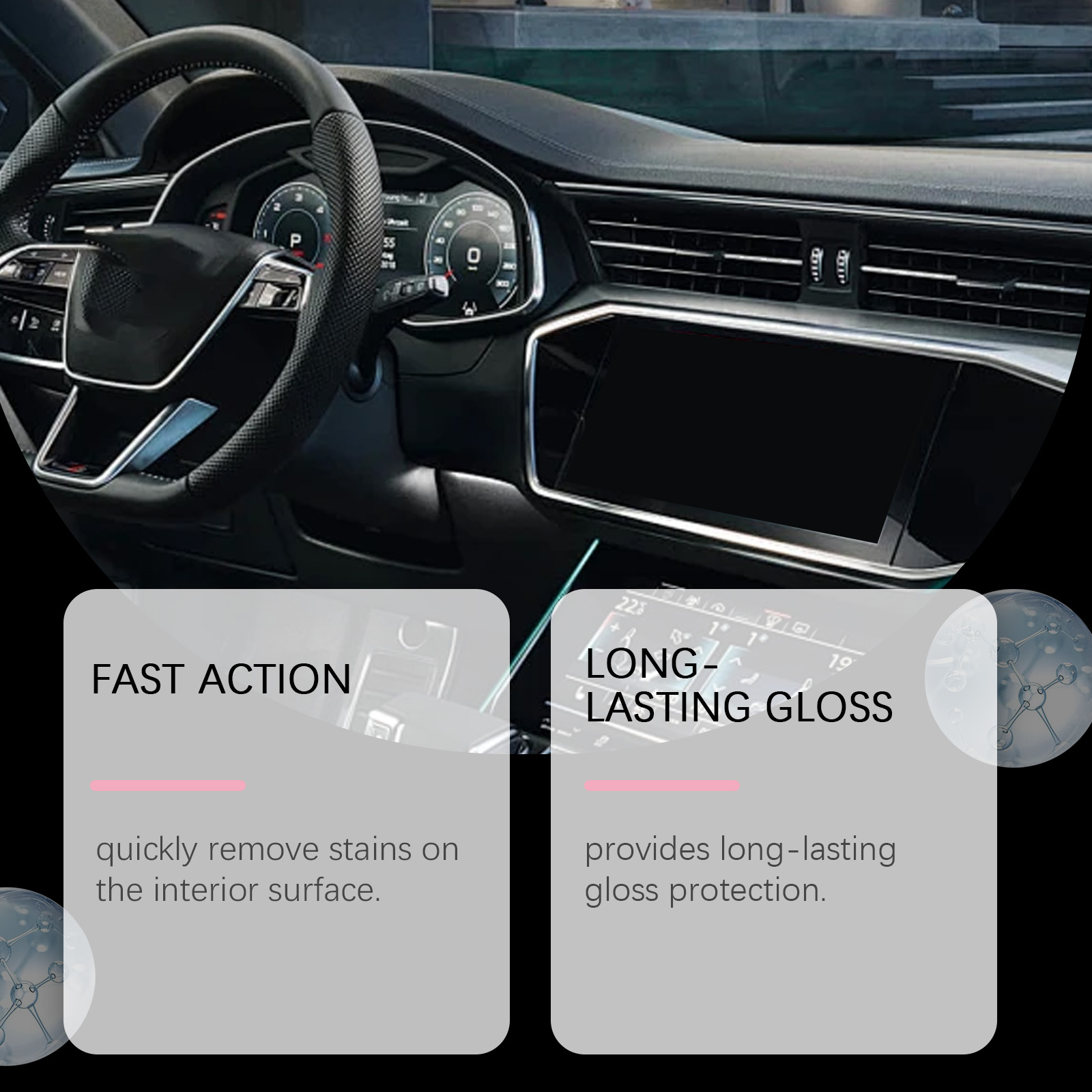 100ml Auto Interior Polish Car - Interior Design Tools のレビューと価格