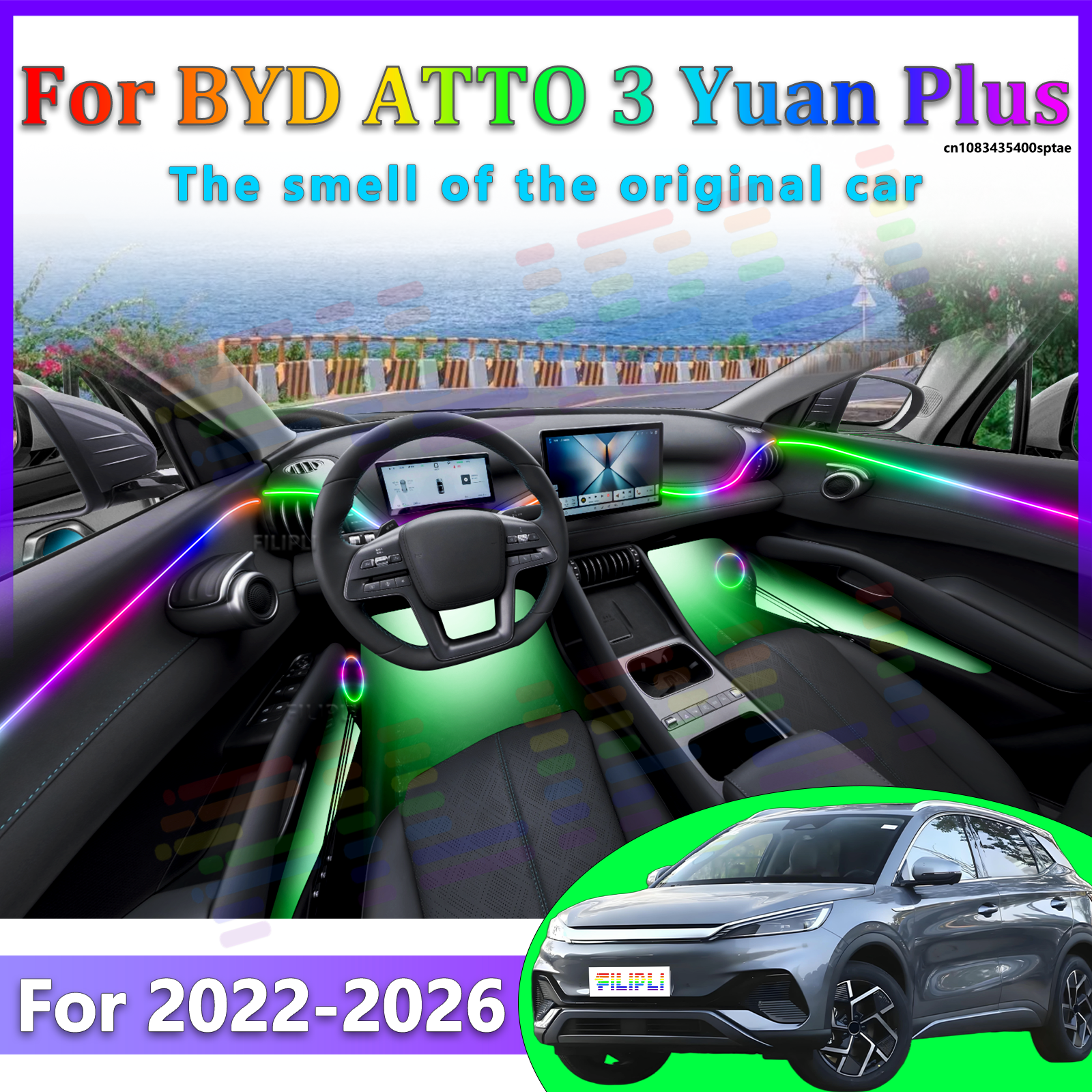 For BYD ATTO 3 Yuan Plus 22-26 - Interior Design Apps のレビューと価格