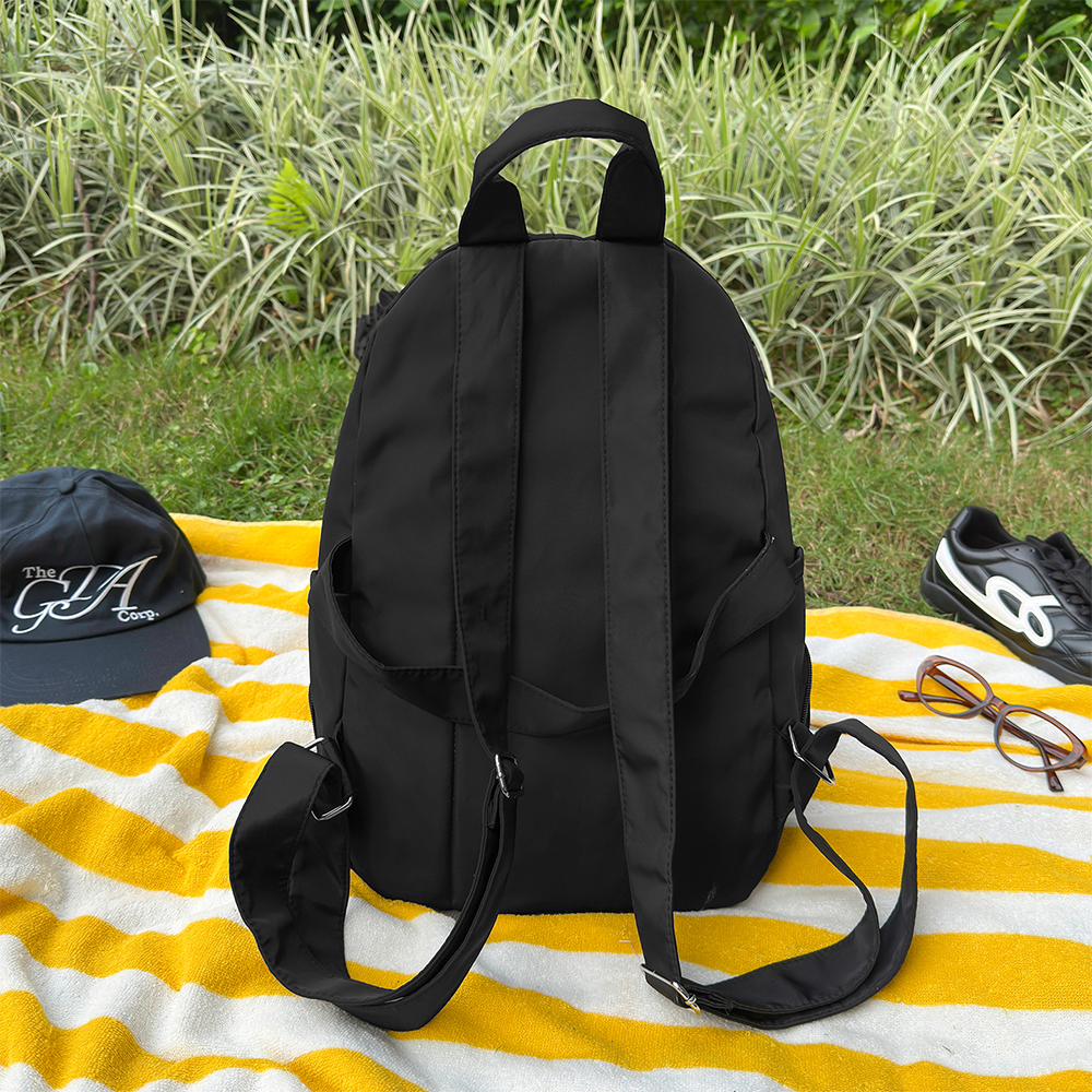 Polka Dot Nylon Drawstring Bac - Interior Design Women のレビューと価格