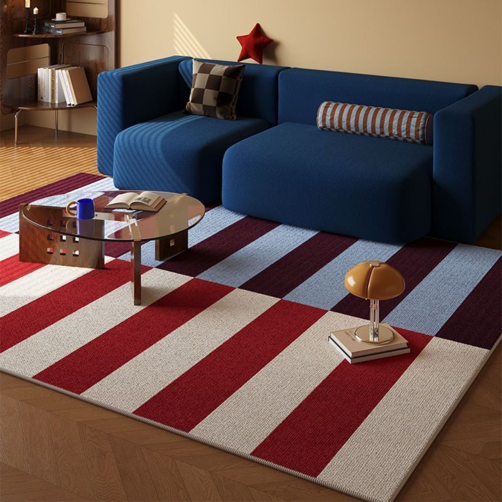 Modern Stripe Pattern Carpet M - Interior Design Retail のレビューと価格