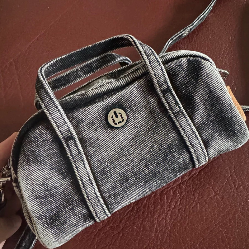 Korean Casual Mini Denim Box B - Interior Design Women のレビューと価格