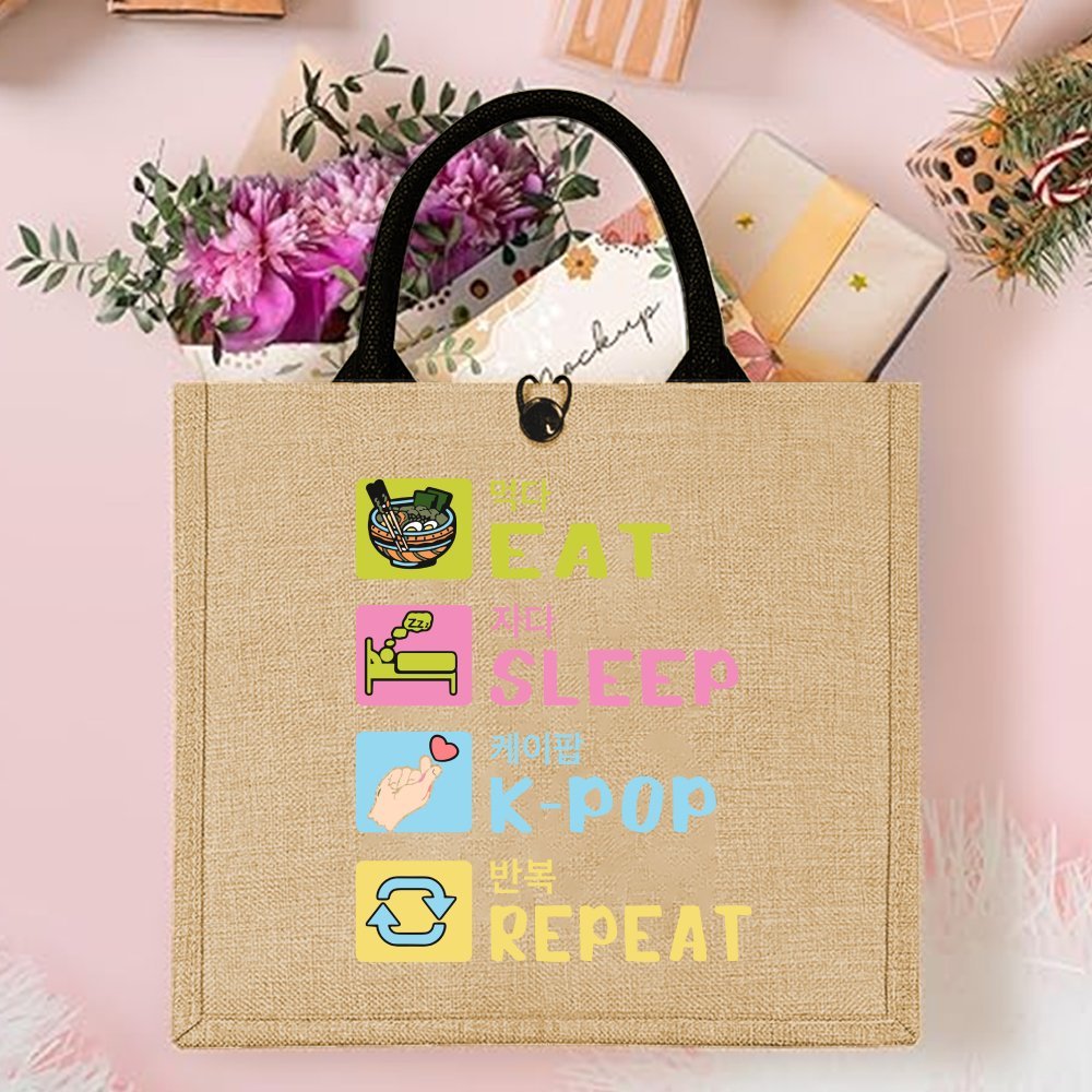 Korean Style Funny Printed Hem - Interior Design Korean Style のレビューと価格